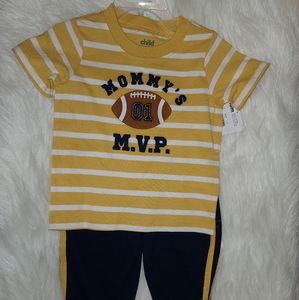 Boys football outfit nwt